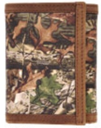 3D Belt Company BW422 Camo Wallet with Smooth Edge Trim